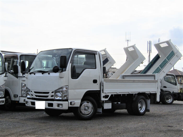 いすゞ エルフ 小型 平ボディ 10尺 TPG-NJR85AN