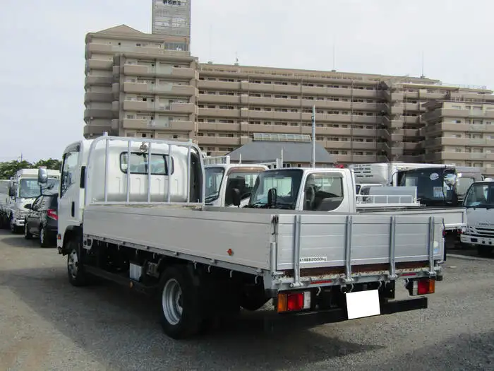 いすゞ エルフ 小型 平ボディ アルミブロック TKG-NNS85ARの中古トラック画像2