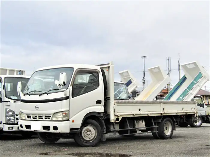 日野 デュトロ 小型 平ボディ 床鉄板 KK-XZU412Mの中古トラック画像1