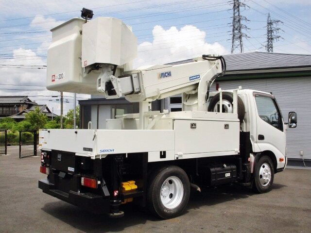 日野 デュトロ 小型 高所・建柱車 高所作業車 電工仕様の中古トラック画像4