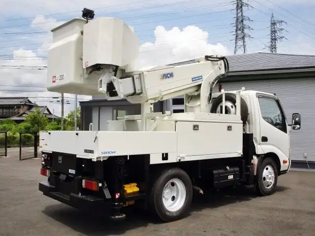日野 デュトロ 小型 高所・建柱車 高所作業車 電工仕様の中古トラック画像4