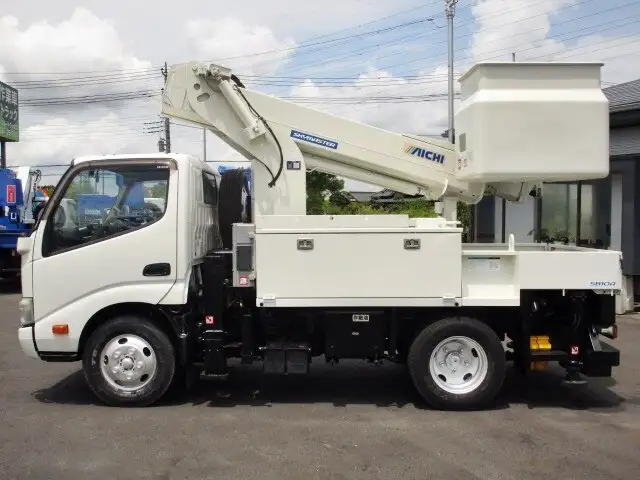 日野 デュトロ 小型 高所・建柱車 高所作業車 電工仕様の中古トラック画像2
