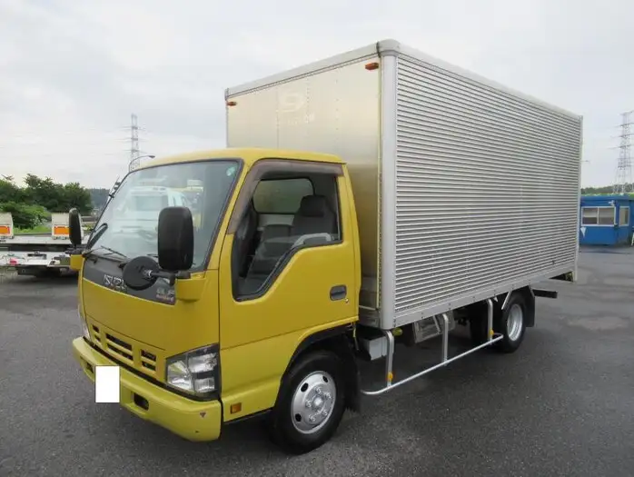 いすゞ エルフ 小型 アルミバン PB-NPR81AN H18の中古トラック画像1
