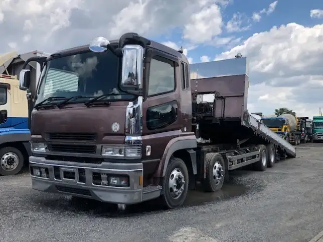 三菱 スーパーグレート 大型 車両重機運搬 ラジコン ウインチの中古トラック画像1