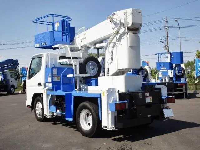 三菱 キャンター 小型 高所・建柱車 高所作業車 PDG-FE73Dの中古トラック画像3