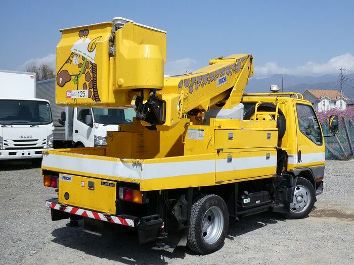 三菱 キャンター 小型 高所・建柱車 高所作業車 電工仕様｜画像2