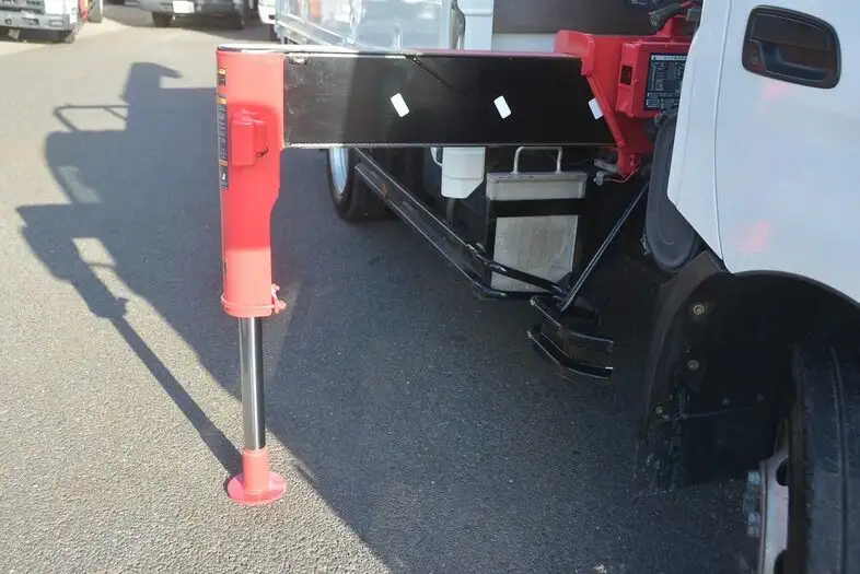 トヨタ トヨエース 小型 クレーン付 床鉄板 4段の中古トラック画像7