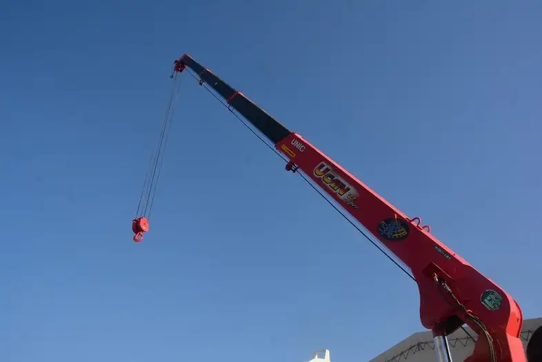 トヨタ トヨエース 小型 クレーン付 床鉄板 4段の中古トラック画像10