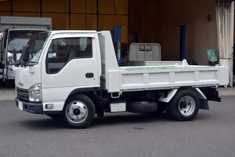 いすゞ エルフ 小型 ダンプ 強化 コボレーンの中古トラック画像1