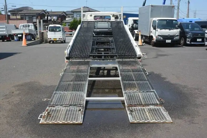 三菱 キャンター 小型 車両重機運搬 ウインチ TKG-FEB80の中古トラック画像8