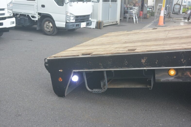 三菱 ファイター 中型 車両重機運搬 4段クレーン ラジコン｜画像12