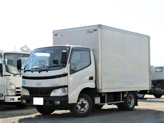 日野 デュトロ 小型 アルミバン シャッター式 KK-XZU307Mの中古トラック画像1