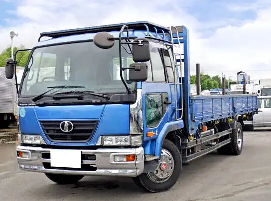 日産UD コンドル 中型/増トン 平ボディ 床鉄板 ベッドの中古トラック画像1