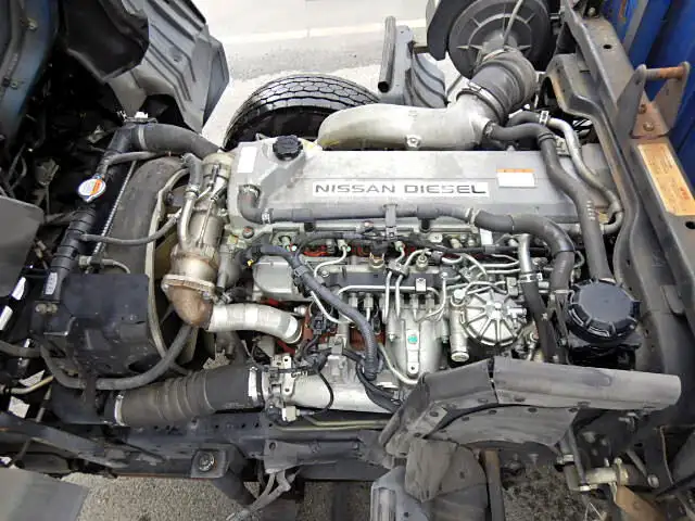 日産UD コンドル 中型/増トン 平ボディ 床鉄板 ベッドの中古トラック画像10