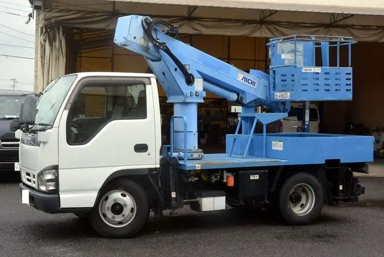 いすゞ エルフ 小型 高所・建柱車 高所作業車 PB-NKR81AN の中古トラック【車両No.111967】