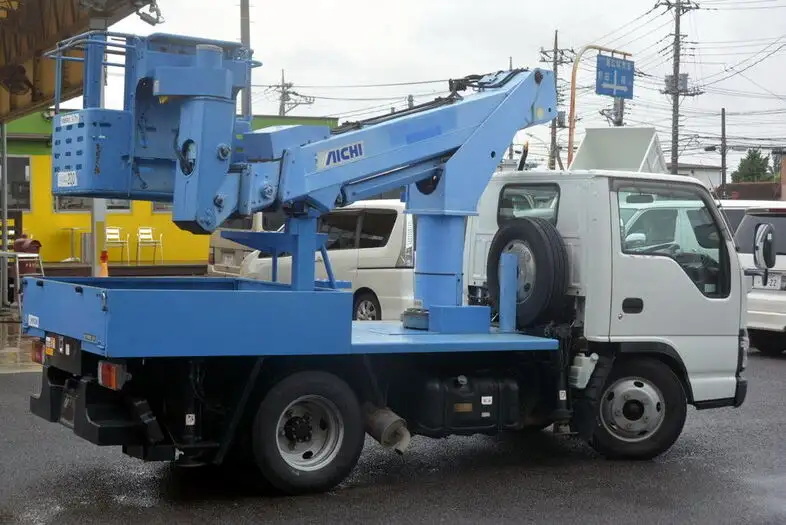 いすゞ エルフ 小型 高所・建柱車 高所作業車 PB-NKR81ANの中古トラック画像2