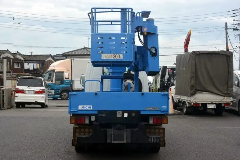 いすゞ エルフ 小型 高所・建柱車 高所作業車 PB-NKR81ANの中古トラック画像3