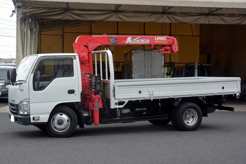 いすゞ エルフ 小型 クレーン付 標準ロング TPG-NKR85AR