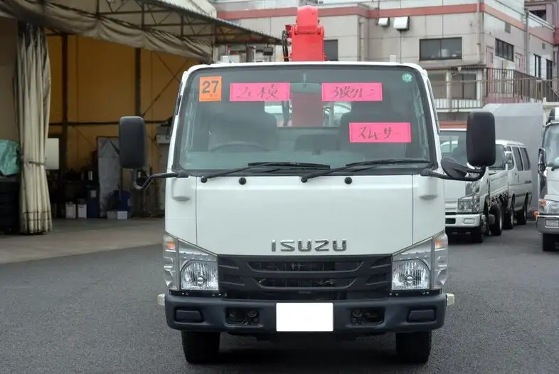 いすゞ エルフ 小型 クレーン付 3段 フックインの中古トラック画像7