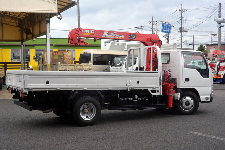 いすゞ エルフ 小型 クレーン付 3段 フックイン｜画像2