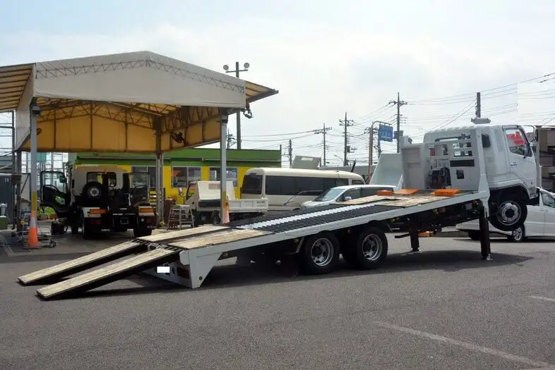 三菱 ファイター 中型/増トン 車両重機運搬 ラジコン ウインチの中古トラック画像2