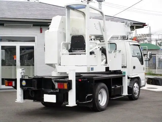 いすゞ エルフ 小型 高所・建柱車 KC-NKR66E3Nの中古トラック画像4