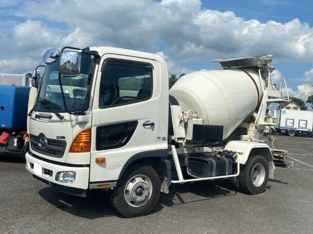 日野 レンジャー 中型 ミキサー・ポンプ ミキサー車 TKG-FC9JCAA