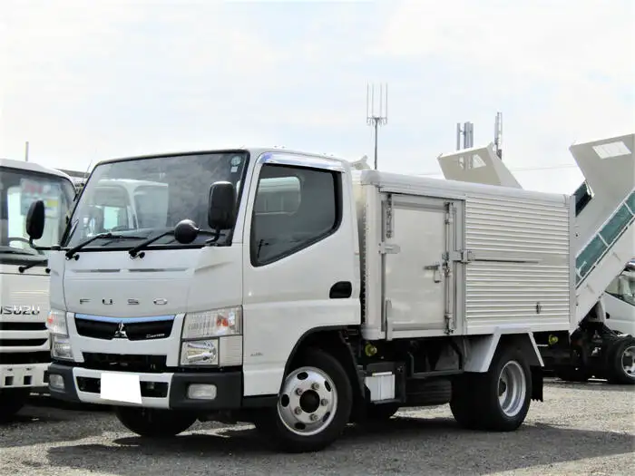 三菱 キャンター 小型 アルミバン サイドドア TPG-FBA50の中古トラック画像1
