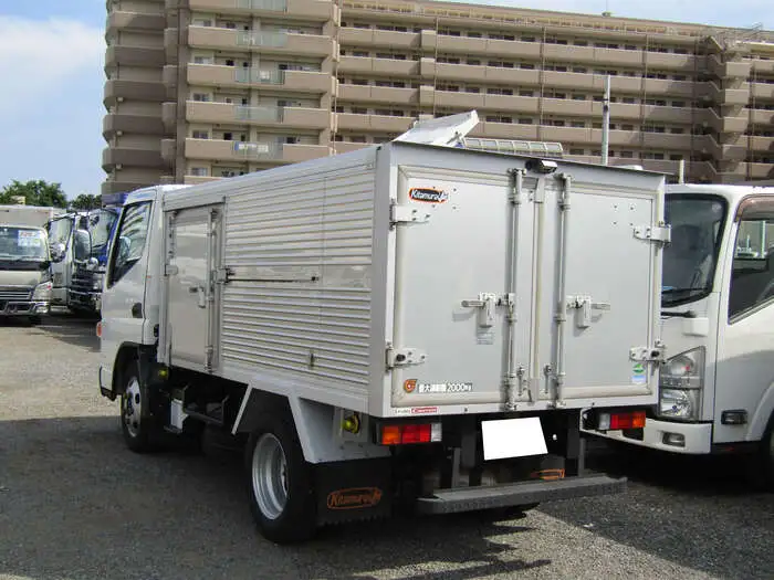 三菱 キャンター 小型 アルミバン サイドドア TPG-FBA50の中古トラック画像2
