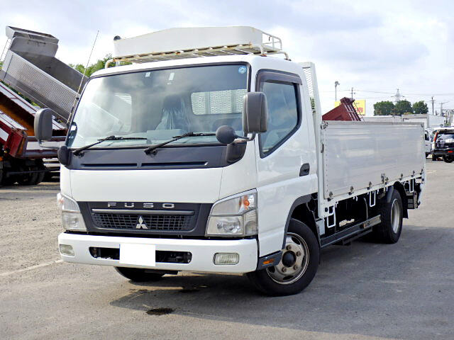 三菱 キャンター 小型 平ボディ ワイドセミ PDG-FE82D