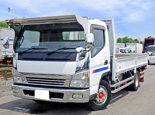 三菱 キャンター 小型 平ボディ ワイドロング PDG-FE83DY