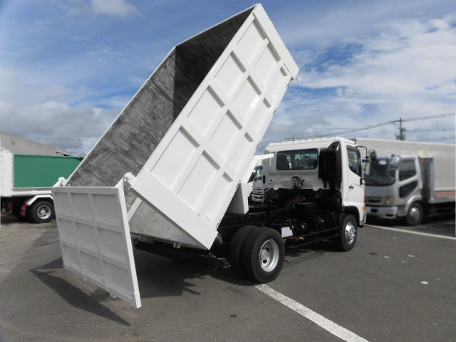日野 レンジャー 中型 ダンプ 土砂禁 ステンレス張り｜画像11