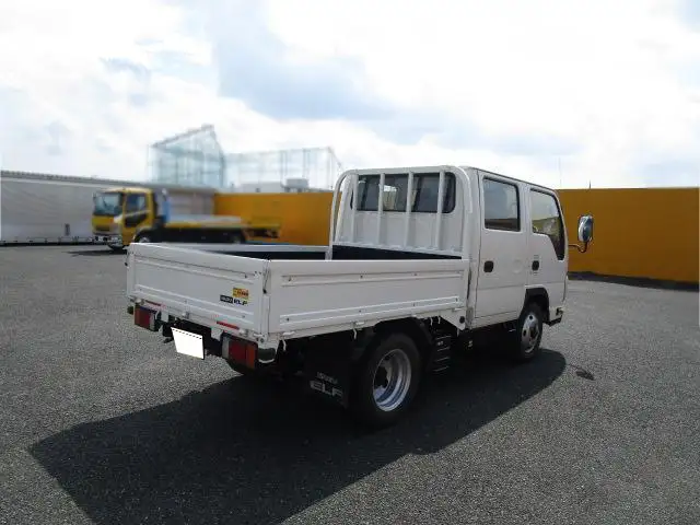 いすゞ エルフ 小型 平ボディ Wキャブ TPG-NJS85Aの中古トラック画像4