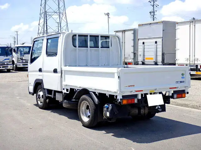 三菱 キャンター 小型 平ボディ Wキャブ TPG-FBA00の中古トラック画像2