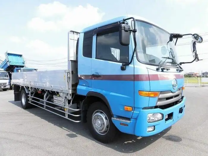 日産UD コンドル 中型/増トン 平ボディ アルミブロック ベッドの中古トラック画像2