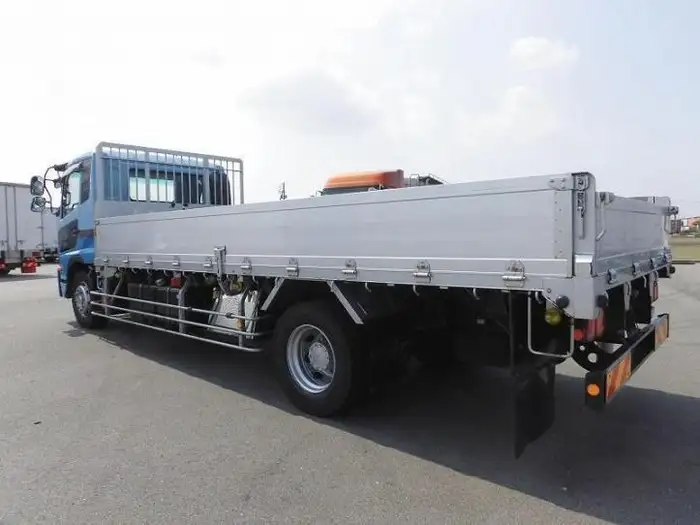 日産UD コンドル 中型/増トン 平ボディ アルミブロック ベッドの中古トラック画像4