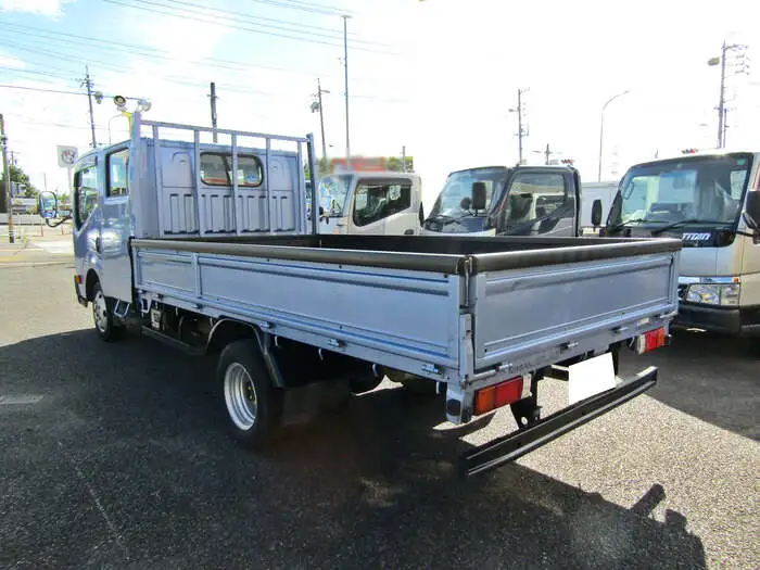 日産 アトラス 小型 平ボディ Wキャブ 床鉄板の中古トラック画像2