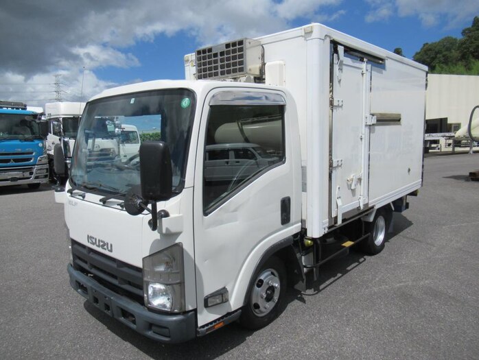 いすゞ エルフ 小型 冷凍冷蔵 セミロング BKG-NLR85AN