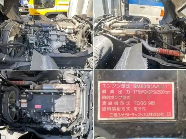 三菱 ファイター 中型/増トン ウイング パワーゲート エアサスの中古トラック画像16