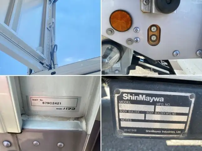 三菱 ファイター 中型/増トン ウイング パワーゲート エアサスの中古トラック画像18