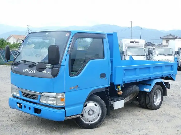 いすゞ エルフ 小型 ダンプ ローダー KR-NKR81EDの中古トラック画像1