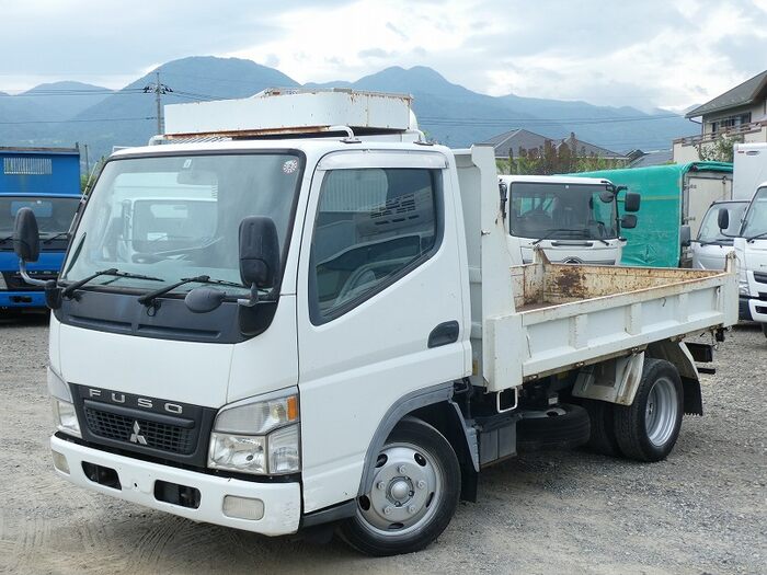 三菱 キャンター 小型 ダンプ 10尺 KK-FE71EBD