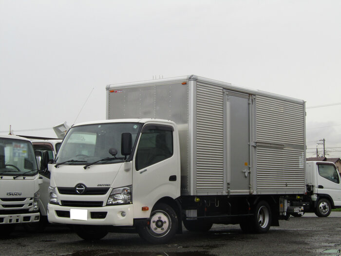 日野 デュトロ 小型 アルミバン ワイドロング TKG-XZU710M