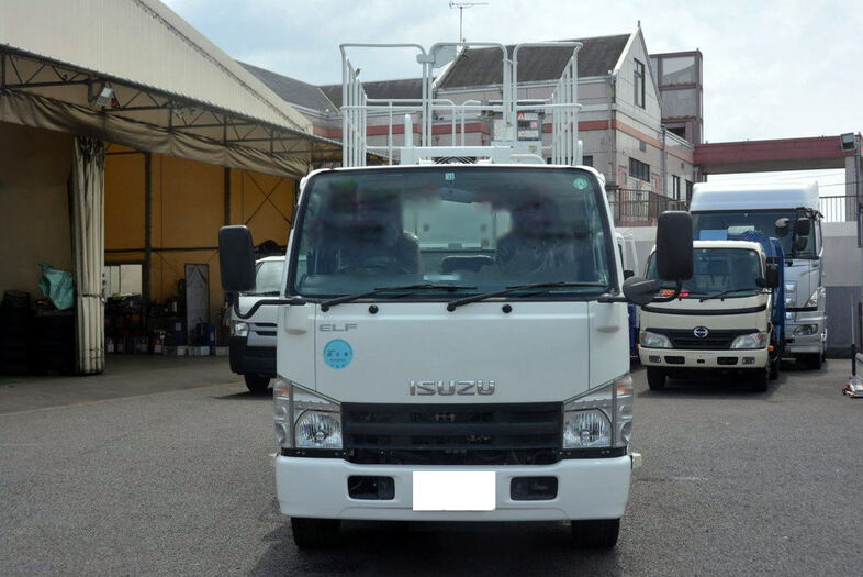 いすゞ エルフ 小型 高所・建柱車 高所作業車 SKG-NKR85YN｜画像2