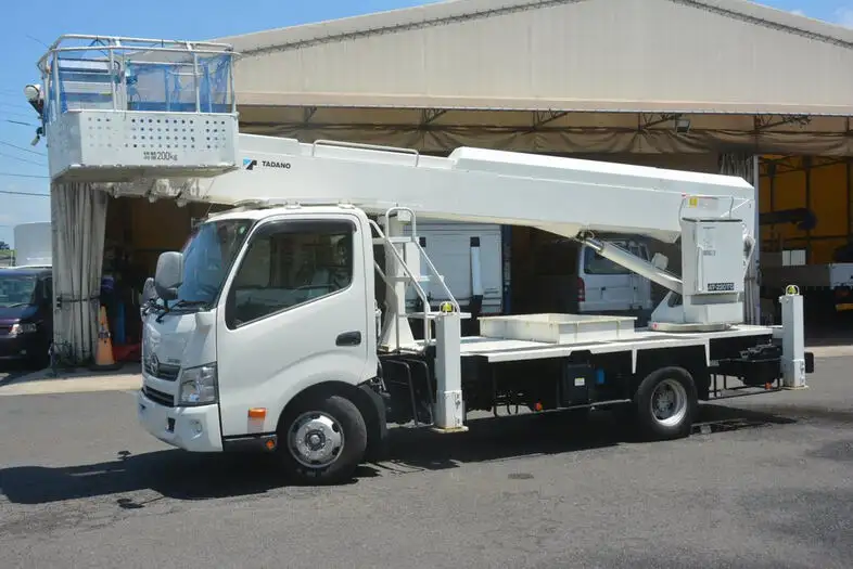 日野 デュトロ 小型 高所・建柱車 高所作業車 TKG-XZU710M の中古トラック【車両No.113291】