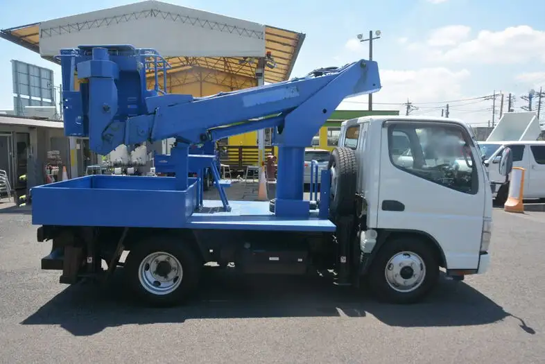 三菱 キャンター 小型 高所・建柱車 高所作業車 PA-FE73DBの中古トラック画像3