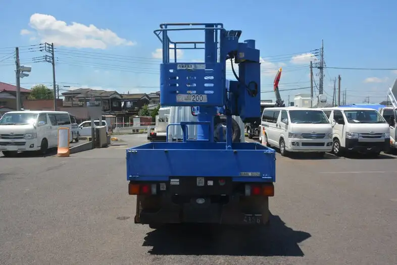 三菱 キャンター 小型 高所・建柱車 高所作業車 PA-FE73DBの中古トラック画像4