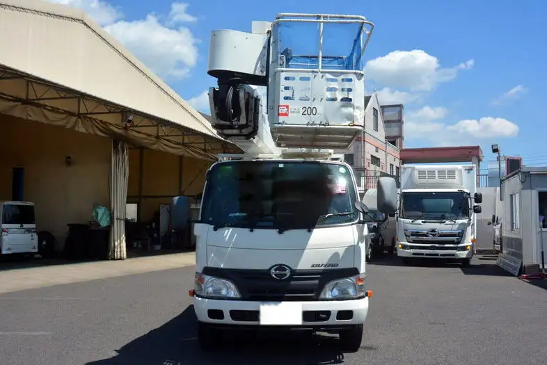日野 デュトロ 小型 高所・建柱車 高所作業車 TKG-XZU640F の