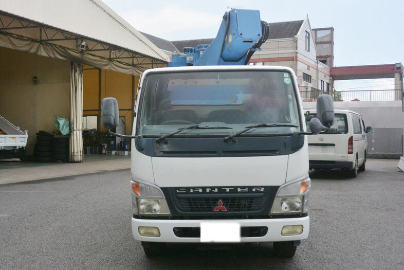 三菱 キャンター 小型 高所・建柱車 高所作業車 PA-FE73DB｜画像2