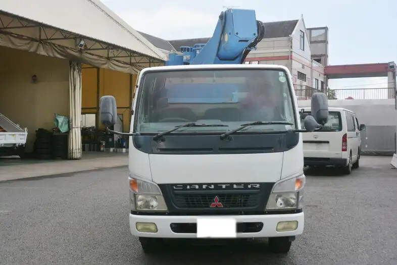 三菱 キャンター 小型 高所・建柱車 高所作業車 PA-FE73DBの中古トラック画像2